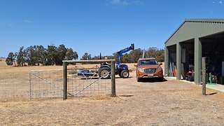 Unloading the aviary #2