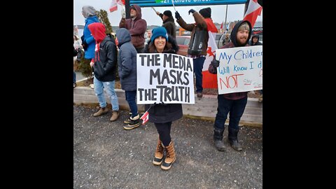 Freedom Rally Bridgewater Nova Scotia Sunday Feb 13 2021