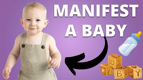 HOW TO MANIFEST PREGNANCY (Manifesting a Baby)