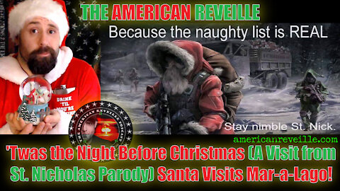 'Twas the Night Before Christmas (A Visit from St. Nicholas Parody) Santa Visits Mar-a-Lago!