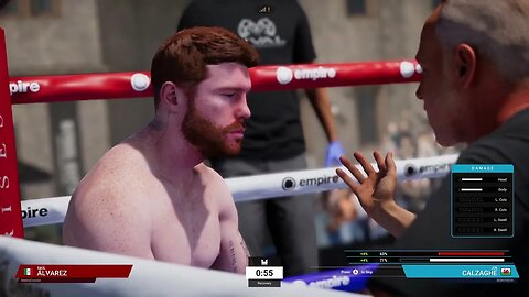 Undisputed Boxing Online Ranked Gameplay Joe Calzaghe vs Saul Canelo Alvarez 4 (Chasing Platinum 1)