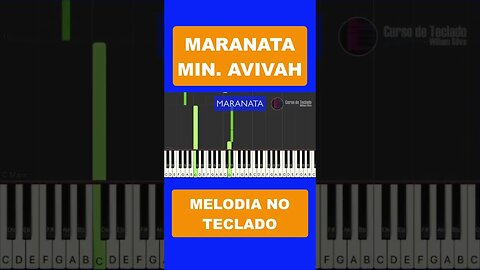 Maranata - Melodia no Teclado