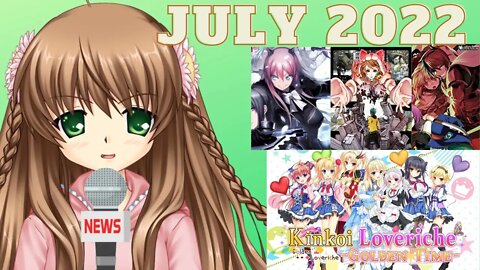 Visual Novel Monthly Recap - July 2022 News (ft. AX 2022 + Kinkoi Golden Time)