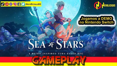 🎮 GAMEPLAY! Jogamos a demo de SEA OF STARS no Nintendo Switch. Será que é o jogo é bom? Confira!