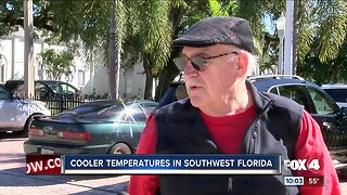 Cooler Temperatures in Southwest Florida