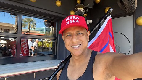 LIVE AF Trump 2024 Flag Wave Walk (St. Pete Pier)