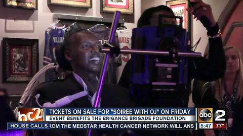 "Soiree with OJ" celebrates OJ Brigance's birthday, raises money for the Brigance Brigade Foundation