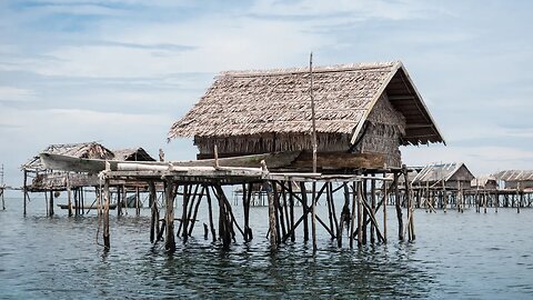 Amazing Stilt Houses of the Bajo Sea Gypsies - Rumah-rumah panggung dan perahu Gipsi Laut Bajo