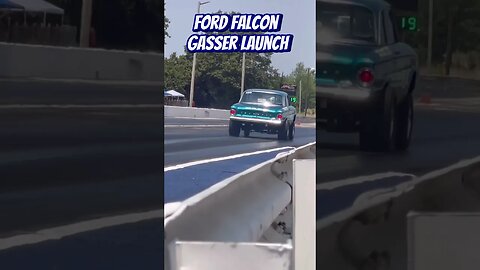 Nostalgia Ford Falcon Gasser Launch! #shorts