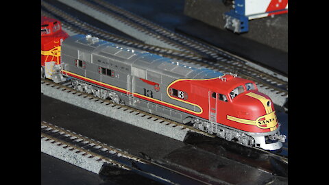 Santa Fe Life like proto 2000 EMD E6 Ho scale Project Update 2