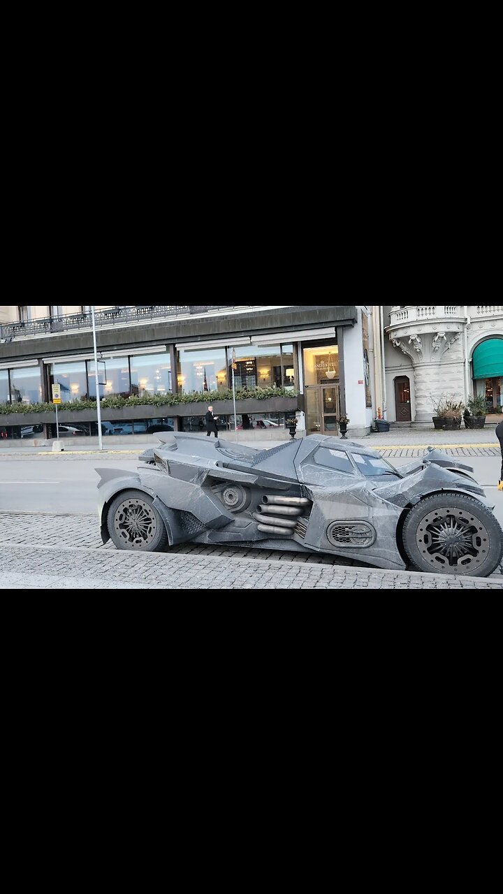 Batmobile is in town #batman #batmobile #teamgalag #sweden #stockholm # ...