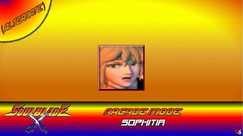 SoulBlade: Arcade Mode - Sophitia (Alternate)