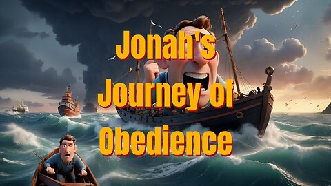 Jonah's Journey of Obedience: A Captivating Retelling of the Jonah and the Whale Bible Story for Kid