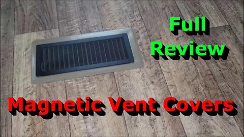 Magnetic Vent Covers - Full Review - Keep Those Vents Clean!