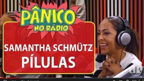 Samanta Schmütz conta que tem "alma masculina" e diz que gosta de falar putarias | Pânico | JP