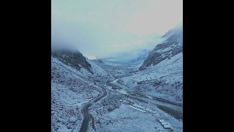 Unveiling Ladakh's Untouched Snow in 2023 #shorts