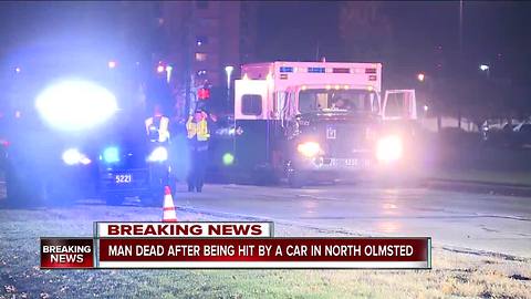 North Olmsted man struck, killed crossing the street