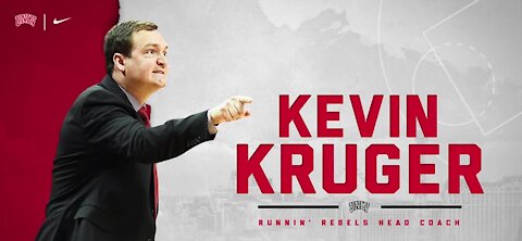 UNLV formally introduces Kevin Kruger as new Runnin' Rebels head coach