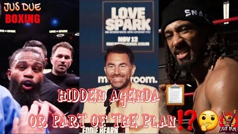 WAS MONTANA LOVE and DEMETRIUS ANDRADE SET UP TO FAIL BY EDDIE HEARN❓HIDDEN AGENDA ⁉️ #TWT