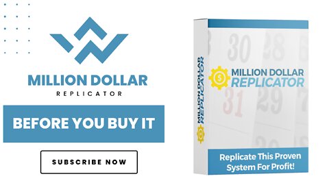 Million Dollar Replicator - before you buy it