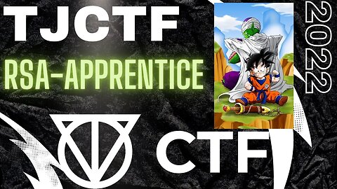 TJCTF 2022: rsa-apprentice