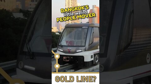 The shortest public transport line in Bangkok