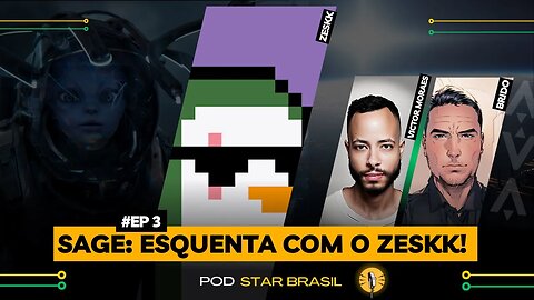 [STAR ATLAS] ESCAPE VELOCITY, COMO COMEÇAR A JOGAR? | Zeskk (Star Atlas Team) PODSTARBRASIL#3