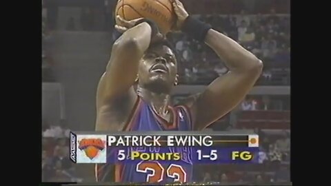 Patrick Ewing 20 Points @ Pistons, 1995-96.