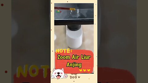 Zoom Air Liur Anjing #shorts #fyp #najis