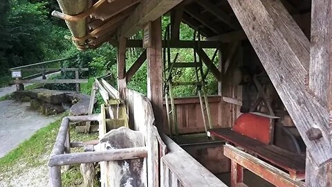 {ASMR} Water Wheel Mill Hydropower- 1 Hour Ambience Tingle Sounds For Sleep Relax Study (NO TALKING)