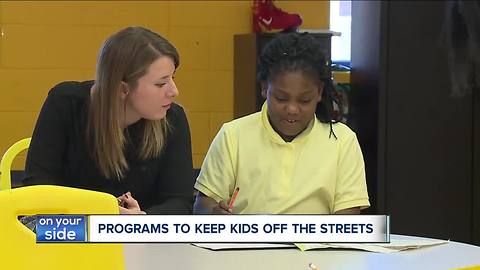 The Boys and Girls Club provides programs to help keep kids off the streets