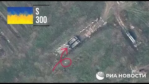 Watch Russian drone destroying Ukrainian S-300 Air Defence system.