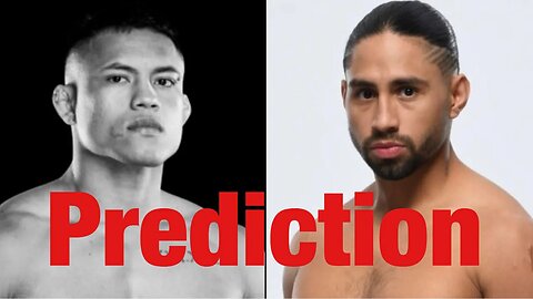 Kleydson Rodrigues Vs CJ Vergara Prediction