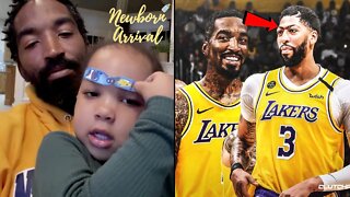 J.R. Smith's Daughter Denver Imitates Anthony Davis! 😂