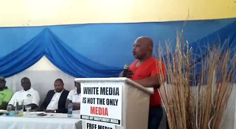 SOUTH AFRICA - Johannesburg - Support for Sekunjalo Independent Media (videos) (wyE)