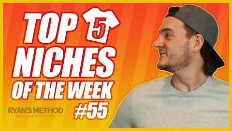 TOP 5 NICHES 🔥 Print on Demand Niche Research #55 — (5/30/2021)