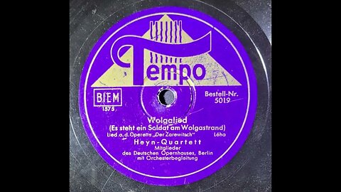 Heyn-Quartett – Wolgalied (Es steht ein Soldat am Wolgastrand)