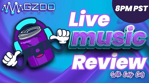 #MONDAYMUSICREVIEW Do you create good music? Show us! #GZOORADIO live music review show.