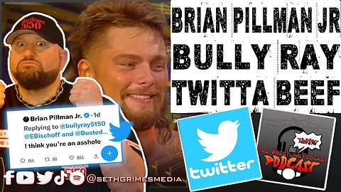 Bully Ray DESTROYS Brian Pillman Jr on Twitta | Clip from Pro Wrestling Podcast Podcast #wwe #aew