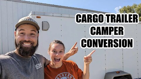 Converting a Cargo Trailer to a Camper