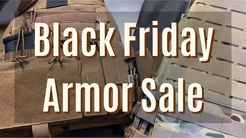 Massive Armor Black Friday Sale (Guard Dog Armor)