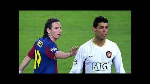 The Day Messi And Ronaldo Met For The First Time