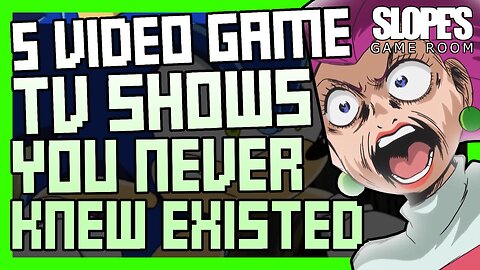 5 Video Game TV Shows You Never Knew Existed | Dan Ibbertson