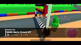 Mario Kart Tour - SNES Mario Circuit 2T Gameplay