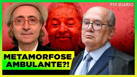 REINALDO AZEVEDO E GILMAR MENDES MUDAM DE OPINIÃO EM GOVERNO LULA