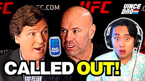 Tucker Carlson GRILLS Dana White For DEFENDING Bud Light Amidst Rightwing Boycott