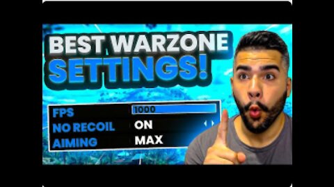 Warzone Best PC Settings Going into 2022! MAXIMIZE FPS!