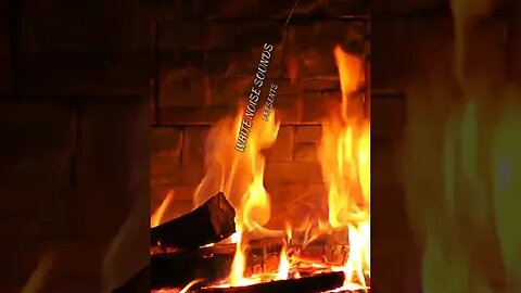 ⚡ INSTANT Stress Relief & Relaxation 😳 Crackling Fire Sounds & Burning Fireplace 🔥 Video Link Below