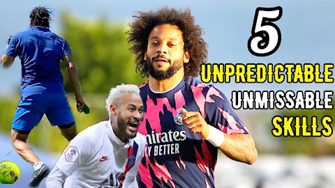 5 Creative and Unpredictable Football Skills | inventive skill moves that wud get defenders wasted