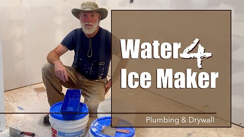 Mobile Home Remodel - Install Ice Maker Water